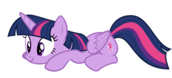 Size: 9852x4488 | Tagged: safe, artist:geonine, twilight sparkle, alicorn, pony, g4, pinkie apple pie, absurd resolution, cute, female, mare, prone, simple background, smiling, solo, transparent background, twiabetes, twilight sparkle (alicorn), vector
