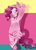 Size: 760x1052 | Tagged: safe, artist:lovecupcake20, pinkie pie, human, g4, barefoot, clothes, costume, eyes closed, feet, female, grin, humanized, kigurumi, slime, smiling, solo, tailed humanization