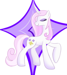 Size: 1330x1500 | Tagged: safe, artist:dizaster321, fleur-de-lis, pony, unicorn, g4, female, mare, simple background, solo, transparent background