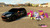 Size: 1280x720 | Tagged: safe, artist:equestianracer, apple bloom, scootaloo, sweetie belle, pony, g4, car, citroën, citroën ds3, cutie mark crusaders, forza, forza horizon, group, itasha, parking lot, trio