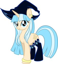 Size: 2118x2328 | Tagged: safe, artist:xwhitedreamsx, oc, oc only, oc:opuscule antiquity, pony, unicorn, bracelet, clothes, costume, cute, halloween, high res, jewelry, nightmare night, simple background, solo, transparent background, witch