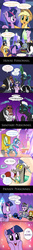 Size: 1927x14393 | Tagged: safe, artist:doublewbrothers, adagio dazzle, applejack, aria blaze, discord, fido, flam, flim, gilda, king sombra, lord tirek, nightmare moon, queen chrysalis, rover, smarty pants, sonata dusk, spot, starlight glimmer, trixie, twilight sparkle, alicorn, diamond dog, griffon, pony, castle sweet castle, g4, the cutie map, a better ending for chrysalis, a better ending for tirek, antagonist, bucket, butler, button eyes, camera, clothes, comedy, comic, costume, crying, cute, cutealis, duster, female, is this supposed to be humorous, janitor, maid, male, mare, meme, mop, pancakes, plunger, plushie, season 5 comic marathon, security camera, servant, tears of joy, tirebetes, toilet, toilet plunger, twilight sparkle (alicorn), tyrant sparkle, video camera