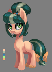 Size: 888x1236 | Tagged: safe, artist:moonseeker, oc, oc only, earth pony, pony, solo