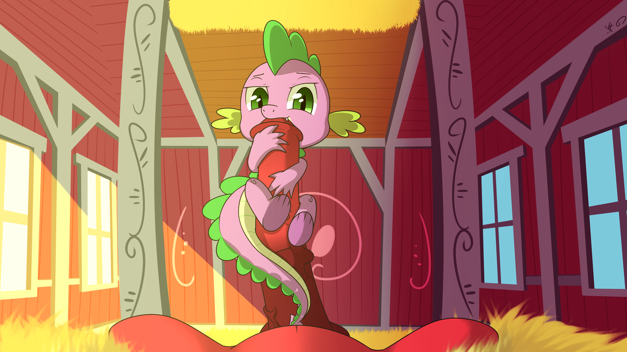 Spike Big Macintosh Porn - 875426 - explicit, artist:mostazathy, big macintosh, spike, earth pony,  pony, 4k, and then spike was gay, big penis, cock kissing, cute porn,  foalcon, gay, male, nudity, penis, shipping, size difference, spikentosh,  stallion -