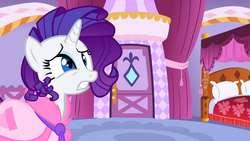 Size: 1366x768 | Tagged: safe, screencap, rarity, g4, my little pony: friendship is magic, suited for success, female, solo