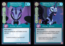 Size: 720x503 | Tagged: safe, enterplay, nightmare moon, absolute discord, g4, my little pony collectible card game, ccg