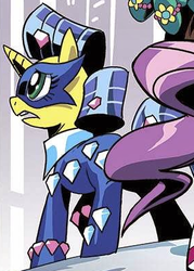 Size: 284x397 | Tagged: safe, idw, official comic, radiance, g4, power ponies