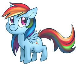 Size: 700x592 | Tagged: safe, artist:duskdaisy, rainbow dash, g4, female, simple background, smiling, solo, transparent background
