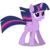 Size: 2000x2000 | Tagged: safe, artist:tizerfiction, twilight sparkle, pony, unicorn, g4, the return of harmony, female, grin, high res, mare, simple background, solo, squee, transparent background, unicorn twilight, vector, windswept mane