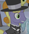 Size: 902x1080 | Tagged: safe, screencap, carrot top, colton john, gary coronet, golden harvest, levon song, night knight, pony, unicorn, equestria games (episode), g4, background pony, equestria games, hat, male, solo, stallion, top hat