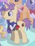 Size: 70x92 | Tagged: safe, screencap, pampered pearl, summer nights, pony, unicorn, a canterlot wedding, g4, background pony, bowtie, clothes, flower, male, picture for breezies, rose, stallion