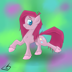 Size: 4000x4000 | Tagged: safe, artist:billysan727, pinkie pie, g4, absurd resolution, female, pinkamena diane pie, solo, unshorn fetlocks