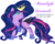 Size: 800x647 | Tagged: dead source, safe, artist:demiilia, oc, oc only, oc:moonlight serenade, alicorn, pony, alicorn oc, big mane, deviantart watermark, donut steel, horseshoes, magical lesbian spawn, obtrusive watermark, offspring, one eye closed, parent:nightmare moon, parent:twilight sparkle, parents:twimoon, raised hoof, simple background, solo, starry mane, transparent background, watermark