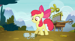 Size: 1920x1048 | Tagged: safe, screencap, apple bloom, earth pony, pony, bloom & gloom, g4