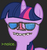 Size: 882x935 | Tagged: safe, artist:seenty, twilight sparkle, g4, noice, reaction image