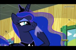 Size: 960x640 | Tagged: safe, screencap, princess luna, alicorn, pony, bloom & gloom, g4, season 5, dream walker luna, female, letterboxing, mare, smiling, solo