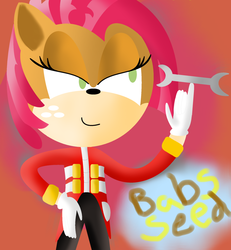 Size: 1024x1106 | Tagged: safe, artist:miioftechnology, babs seed, anthro, g4, clothes, cosplay, costume, crossover, doctor eggman, male, sonic the hedgehog (series)