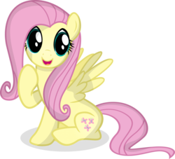 Size: 937x852 | Tagged: safe, artist:coltsteelstallion, fluttershy, g4, cute, shyabetes, simple background, transparent background, vector