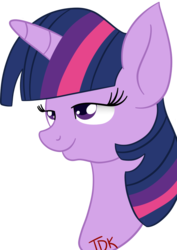 Size: 743x1047 | Tagged: safe, artist:the-doctor-kami, twilight sparkle, g4, bust, female, portrait, simple background, solo, transparent background