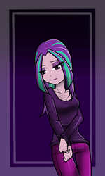 Size: 1320x2200 | Tagged: safe, artist:nekojackun, aria blaze, equestria girls, g4, alternate hairstyle, female, solo