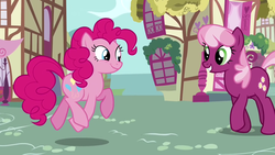 Size: 1280x720 | Tagged: safe, screencap, cheerilee, pinkie pie, a friend in deed, g4