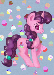 Size: 482x660 | Tagged: safe, artist:chiuuchiuu, sugar belle, g4, the cutie map, full body, looking back, raised hoof, side view, solo