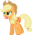 Size: 815x887 | Tagged: safe, artist:thorinair, applejack, g4, my little pony: friendship is magic, the mysterious mare do well, disgusted, female, simple background, solo, svg, transparent background, vector