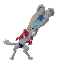 Size: 2365x2719 | Tagged: safe, artist:taffy, diamond dog, franky, high res, one piece, solo