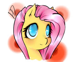 Size: 1200x960 | Tagged: safe, artist:swagpride, fluttershy, pony, g4, bust, female, mare, portrait, solo