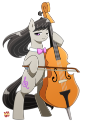 Size: 650x950 | Tagged: safe, artist:norang94, octavia melody, g4, cello, female, musical instrument, simple background, solo, transparent background