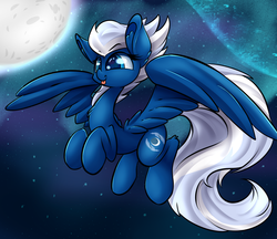Size: 2900x2500 | Tagged: safe, artist:madacon, night glider, pegasus, pony, g4, the cutie map, female, high res, solo, tongue out