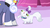 Size: 1366x768 | Tagged: safe, screencap, hoity toity, opalescence, cat, earth pony, pony, g4, my little pony: friendship is magic, suited for success, duo, male, stallion