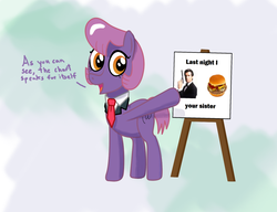 Size: 1300x1000 | Tagged: safe, artist:mightyshockwave, idw, powerpoint (g4), g4, comic, necktie, outlook, re-election committee