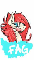 Size: 540x960 | Tagged: safe, artist:chromadraws, oc, oc only, oc:bailey, bust, color, solo