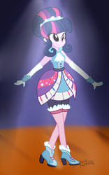 Size: 1024x1642 | Tagged: dead source, safe, artist:sugarrush015, twilight sparkle, equestria girls, friendship through the ages, g4, my little pony equestria girls: rainbow rocks, clothes, evening gloves, female, high heels, solo, twilight sparkle (alicorn)