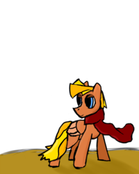 Size: 1000x1250 | Tagged: safe, artist:xenorager, oc, oc only, pegasus, pony, clothes, mlpdnd, scarf, simple background, solo, transparent background