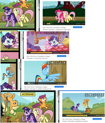 Size: 1588x1864 | Tagged: safe, artist:drawponies, applejack, fluttershy, rainbow dash, rarity, scootaloo, twilight sparkle, alicorn, pony, g4, drama, female, horse news, mare, scandal, trace, traceponies scandal, twilight sparkle (alicorn)