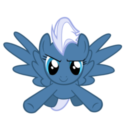 Size: 512x512 | Tagged: safe, artist:samp20, night glider, pegasus, pony, g4, female, incoming hug, show accurate, simple background, solo, transparent background, vector