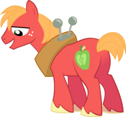 Size: 929x859 | Tagged: safe, artist:iamadinosaurrarrr, big macintosh, earth pony, pony, g4, male, simple background, solo, stallion, transparent background, vector