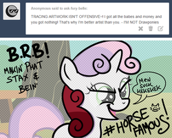 Size: 1000x798 | Tagged: safe, artist:catfood-mcfly, sweetie belle, g4, fury belle, parody, text