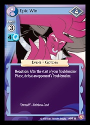 Size: 360x503 | Tagged: safe, enterplay, lord tirek, absolute discord, g4, my little pony collectible card game, card, ccg, overpowered, unbalanced