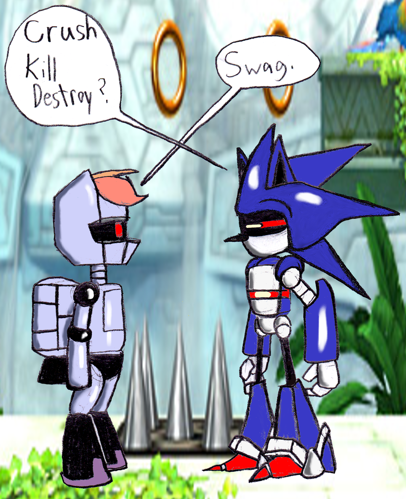 A crossover I made between Sonic the Hedgehog and Five nights at Freddy's 4.  : r/SonicTheHedgehog