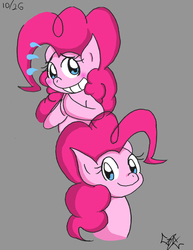 Size: 2550x3300 | Tagged: safe, artist:gc-theroseking, pinkie pie, g4, female, high res, solo, sweat