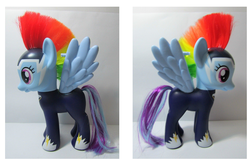 Size: 788x511 | Tagged: safe, rainbow dash, zapp, g4, doll, female, irl, photo, toy