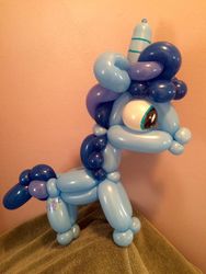 Size: 540x720 | Tagged: safe, artist:mr. poppintwist, party favor, g4, balloon, balloon animal