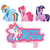 Size: 600x600 | Tagged: safe, pinkie pie, princess celestia, rainbow dash, twilight sparkle, g4, birthday, candle, merchandise, stock vector