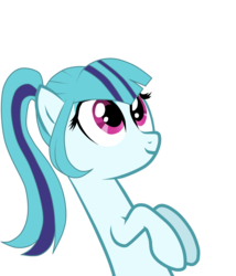 Size: 1400x1633 | Tagged: safe, artist:floppy-fluttercord, sonata dusk, pony, g4, cute, equestria girls ponified, ponified, simple background, solo, sonatabetes, transparent background, vector