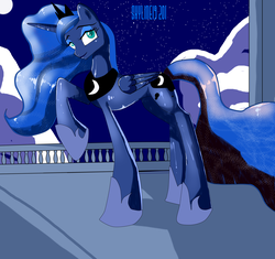 Size: 4980x4690 | Tagged: safe, artist:skyart301, princess luna, g4, absurd resolution, female, solo