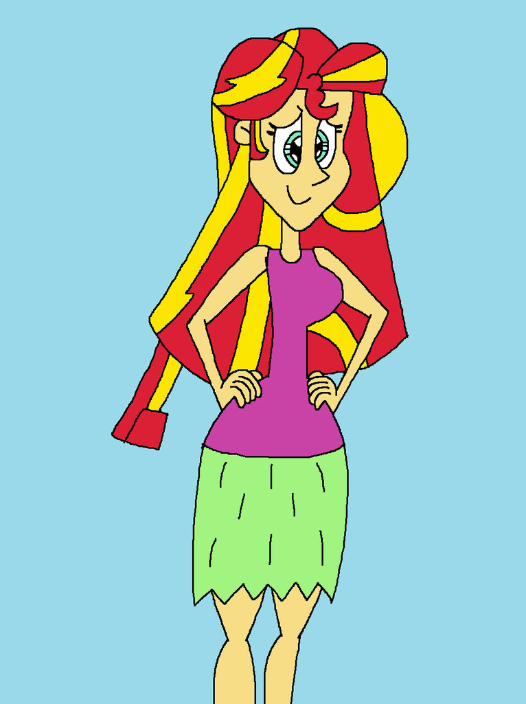 #879825 - safe, artist:hunterxcolleen, sunset shimmer, equestria girls ...