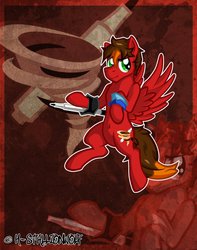 Size: 793x1007 | Tagged: safe, artist:h-stallionwolf, oc, oc only, oc:marker pace, pegasus, pony, belly button, cute, male, solo, stallion